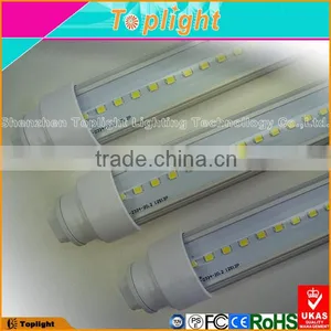 100lm/w 2400mm 8ft Double Sided Led Tube With R17d End Cap thumbnail-5