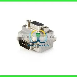 Right Angle DB9 to DB9 Serial Cable Adapter Male to Female thumbnail-1