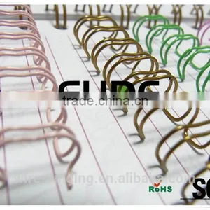 Made of High Quality Nylon Coated, O Binding Wire, Spirobind, Plastic Binding Ring thumbnail-3