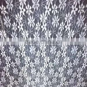 Floral 100%polyester Graceful Lace Fabric for Table Cloth thumbnail-1