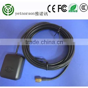 Car GPS Navigation Antenna Aerial With SMA Male Connector 3M Cable H1E1 SMA Male Straight Mcx GPS Antenna 1575.42MHz thumbnail-6