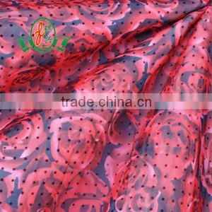 Printed Nylon Mesh Fabric/nylon Flocking Mesh Fabric thumbnail-1