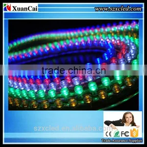 CE RoHS (XC-3MM-24CM24LED/M) Indoor/Outdoor Soft/flexible and Hard/rigid LED Strips Lights Display thumbnail-1