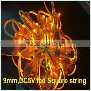 Christmas Holiday Name and 5V Voltage Battery Powered Led Square String Light thumbnail-1