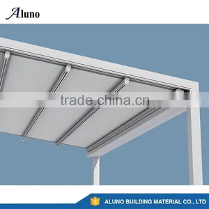 MOTORIZED ALUMINUM PERGOLA AWNING SYSTEM thumbnail-2