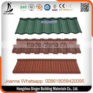 Steel Metal Supplier Green Unfade Construction Materials Roof Tiles for Nigeria/Kenya thumbnail-3