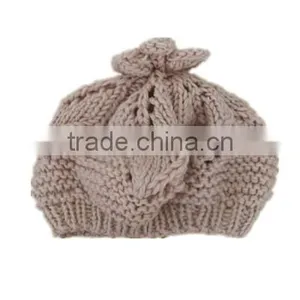 HOT SALE ! Fancy Wool Warm Winter Knit Custom Beanie Cap thumbnail-2