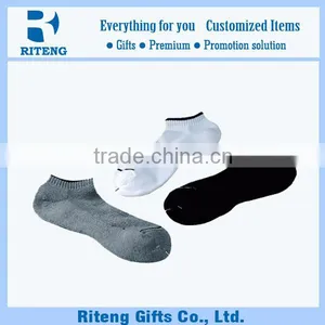 Popular Grey Elite Men Sports no Show Socks thumbnail-6