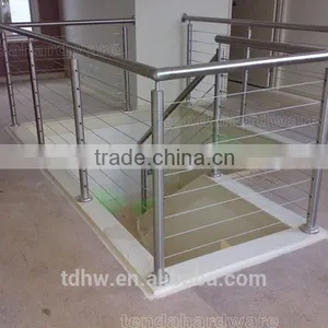 Stainless Steel Wire Raiing Cable Balustrade Tension Wire Rails Quality Choice thumbnail-1