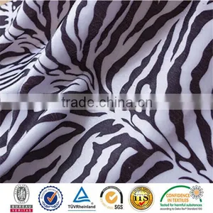 Velour Animal Printed Terry Cloth Fabric thumbnail-4