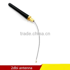 Factory Price Waterproof GSM/WCDMA/3G/2.4 Ghz Omni 2dbi Antenna Wireless Wifi thumbnail-1