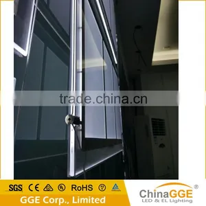 Slim Magnetic LED Menu Board Acrylic A1 Window LED Light Pockets Backlit Crystal Triple LED LIght Box Quality Choice thumbnail-4