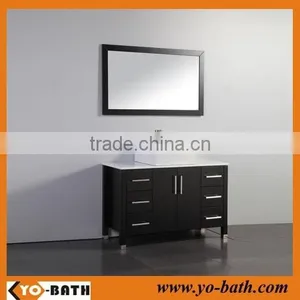 48 Inch Solid Wood Bathroom Make up Set thumbnail-1