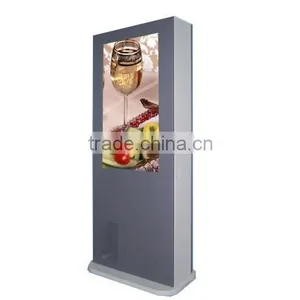 70Inch Outdoor Touch Screen Kiosk 4k High Resolution Single Version for 2015 thumbnail-4
