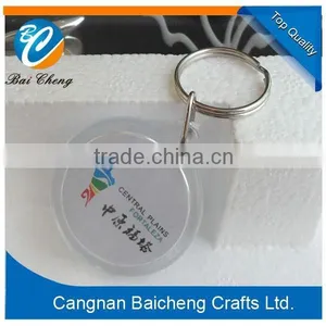 Clear Blank Acrylic Keychain Supplies Custom Design and Logo With Quick Delivery and High Quality for Sale/goods Stocked thumbnail-1