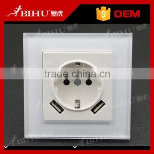 China Factory Price EU Standard Usb Wall Socket Wall Plug With Best Price for Sale thumbnail-6