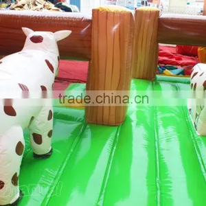Commercial Rental Used Inflatable Farm Design Bouncers for Sale thumbnail-3