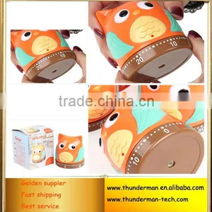 Owl Design Mechanical Kitchen Countdown Timer thumbnail-1