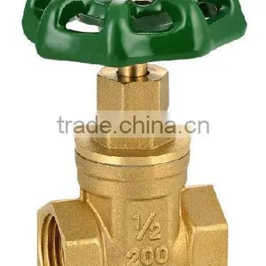 JD-1002 Brass Gate Valve/COBRA Branch Brass Factory thumbnail-1