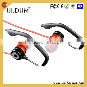 ULDUM Brand Super Heavy Bass Headphone With Mic Ear Hook Sport Headphones for Mp3 thumbnail-1