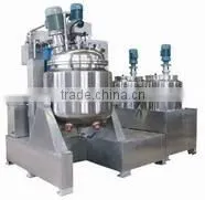 2015 High Quality Cosmetic Cream Vacuum Emulsifying Mixer thumbnail-2