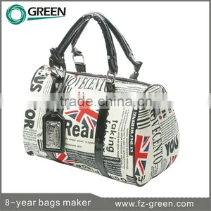 PVC Leather Material 2015 Duffel Bag Wholesale Handbags thumbnail-1