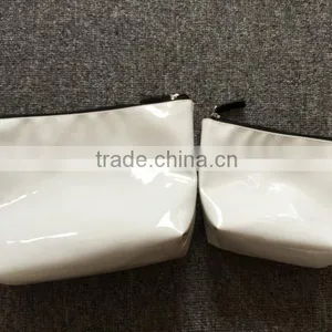 Customized LOGO Printed Recycled PU Leather Cosmetic Bag thumbnail-1