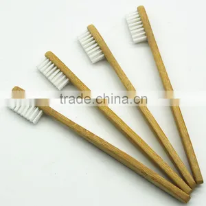 Manufacturers Wholesale 2016 New Bamboo Toothbrush e5 White Nylon Brush Wire Children's Toothbrush thumbnail-5