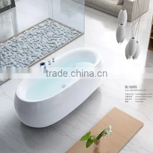 New Top Sale Drop-in Acrylic Bathtub With Mix Valve Shower thumbnail-1