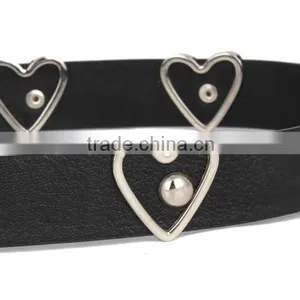 Alloy Pin Buckle Belt Female Heart Design thumbnail-4