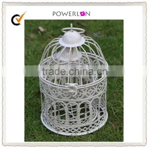 New Design Hot Sale Metal Wire Mesh Pentagon Hanging Bird Cages thumbnail-4