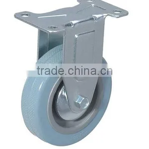 Grey Rubber Caster thumbnail-1