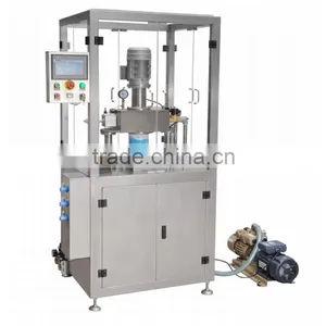 China Factory Semi-Automatic Vacuum Round Tin Can Seamer, Can Sealing Machine thumbnail-2