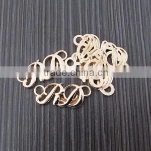 Special Letter Shape Logo Designed Metal Plate thumbnail-3
