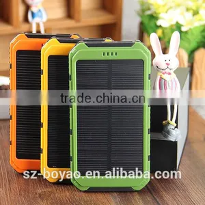 2016 New Model Solar Power Bank , Universal Portable Solar Power Bank With Dual Output thumbnail-2