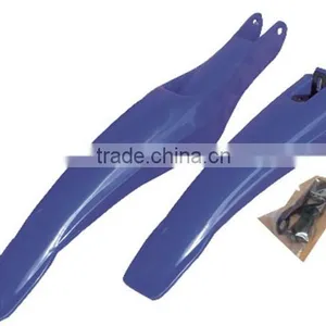 Good Quality Wholesale Price Plastic Bicycle Mudguard Blue Lightweight Bicycle Mudguard thumbnail-1