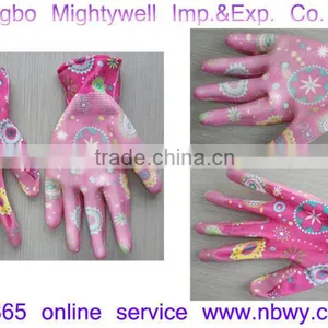 Hppe Latex Coated Crinkle Cut-Resistance Safety Industrial Work Glove, Industry Gloves thumbnail-4