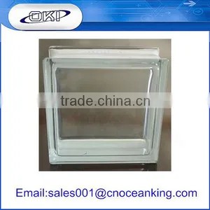 Flat Shape and Clear Glass Technique Glass Block for Building thumbnail-3