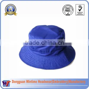 Large Summer Outdoor Sun Blank Bucket Hat Black White thumbnail-1