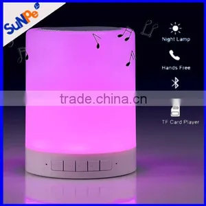 Portable Light Up Bluetooth Speaker With Led Light For Promotional Gift thumbnail-2