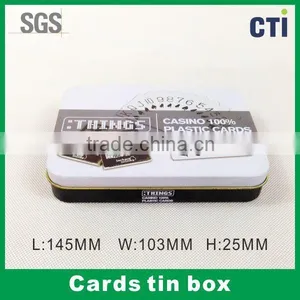 Playing Card Tinplate Box thumbnail-1