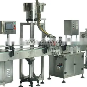 Full-automatic Iron Cap Screwing Capping Machine With Vaccum System thumbnail-1