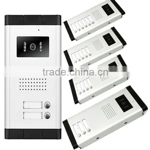 Door To Multi-Door Video Door Phone With Rain Cover Doorbell 1VS 3-12 Multi Apartment Video Doorbell Intercom thumbnail-4
