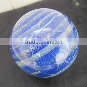 Customed Charming Natural Lapis Lazuli Crystal Ball Sphere thumbnail-1