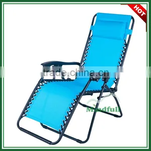 OEM Wholesale Garden Zero Gravity Chair Seat Adjustable Folding Chair thumbnail-1