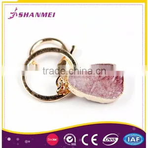Fast Response Druzy Alloy Lovely Key Chain thumbnail-5