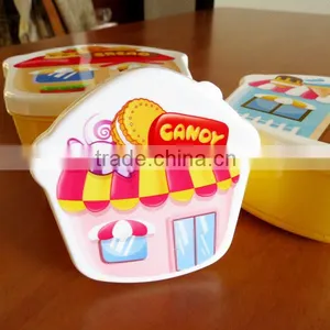 Gift Idea Cute Cartoon Kids Food Storage Container Set, Set of 4 thumbnail-6