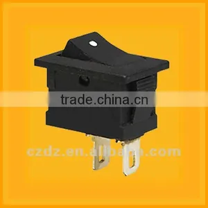 KCD5-101 Mini On/off Switch,2 PIN Short Terminal Rocker Switch,on/off 6 Pins Nylon Pa66 Material Rocker Switch thumbnail-1