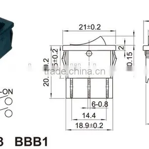 On-off Switchchzjcz/sub Minature Rocker Switch,rocker Switch Mini Switch thumbnail-3