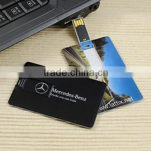 100% Custom Promotional Credit Card Business Card USB Flash Drive Real Capacity Memory Stick Logo Printing Wholesale Bulk thumbnail-5